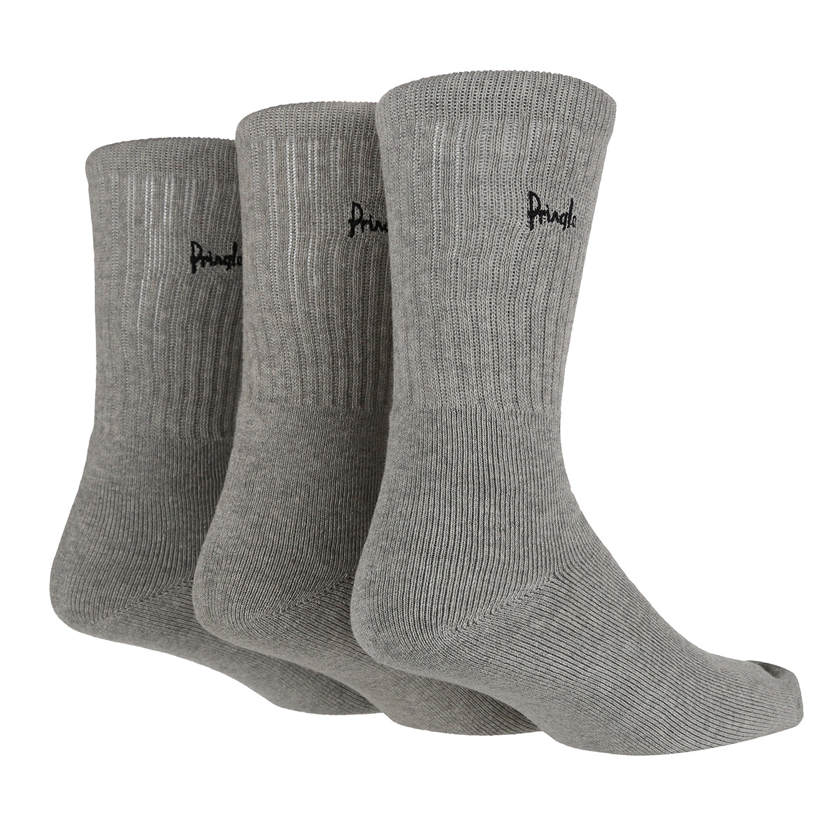 Pringle 3 Pair Men's Cotton Cushion Sports Socks ( Size 7-11 )