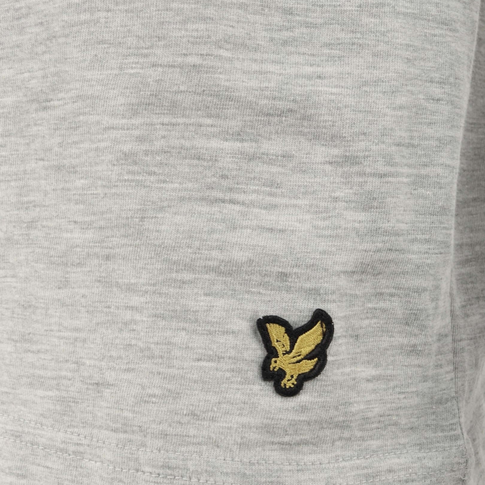 Lyle & Scott - 3 Pack V Neck Loungewear Cotton T Shirts - Black/Grey/White
