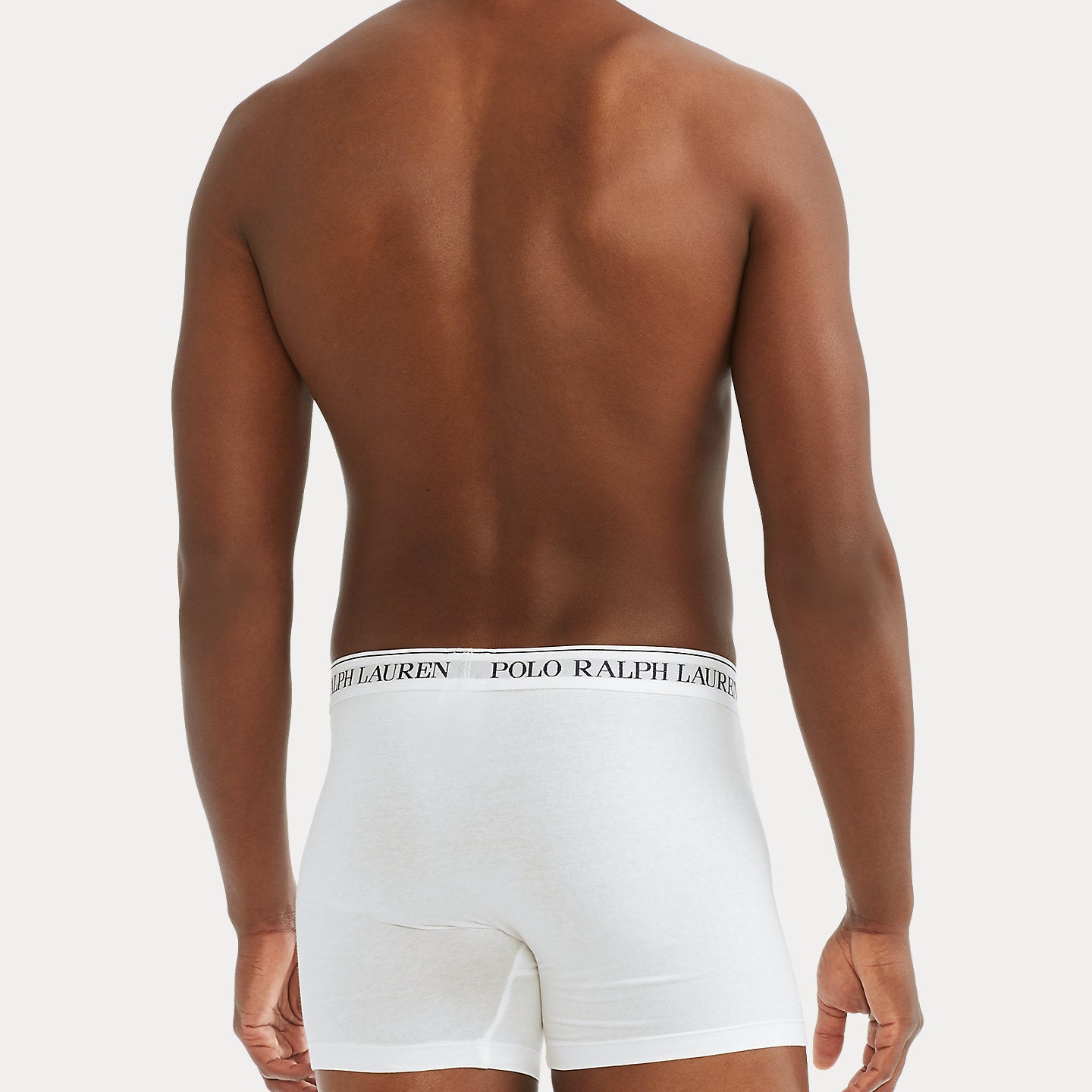 Polo Ralph Lauren Three-Pack Stretch Cotton Boxer Briefs - White