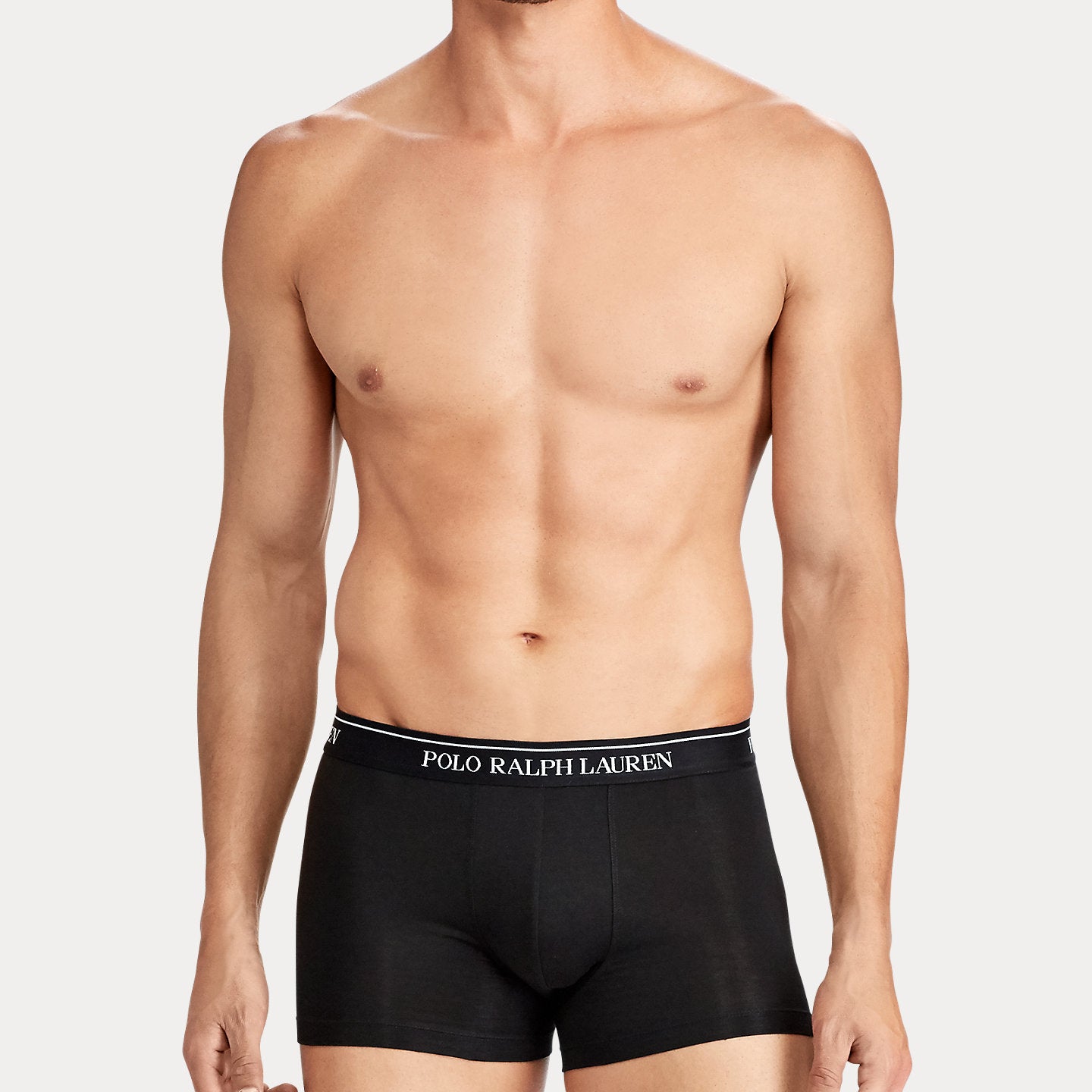 Polo Ralph Lauren Classic Boxer Trunks 3-Pack - White/ Grey Heather/Black