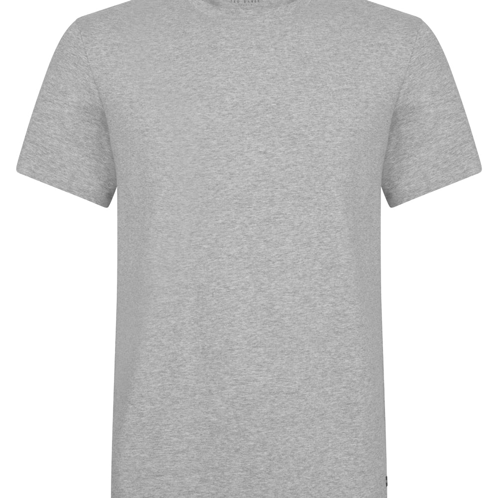 Ted Baker 3-Pack Lounge Crew Neck T-Shirts - Black / Grey / White