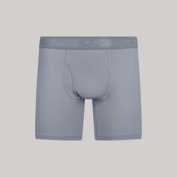 Ted Baker 3 Pack Cotton Stretch Boxer Briefs - Blue/Navy/Light Blue