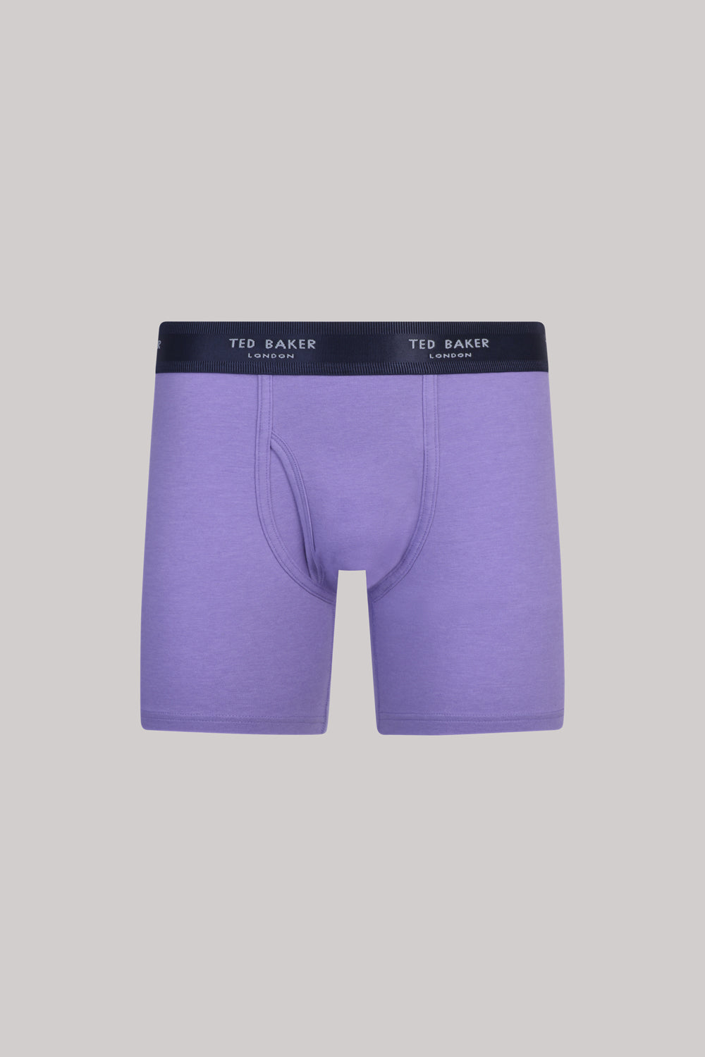Ted Baker 3 Pack Cotton Stretch Boxer Briefs - Purple/Navy/Grey