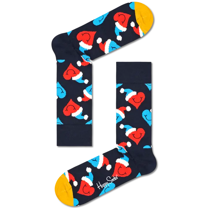 Santa Love Smiley Sock - Happy Socks