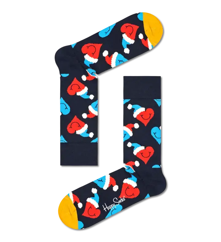 Santa Love Smiley Sock - Happy Socks
