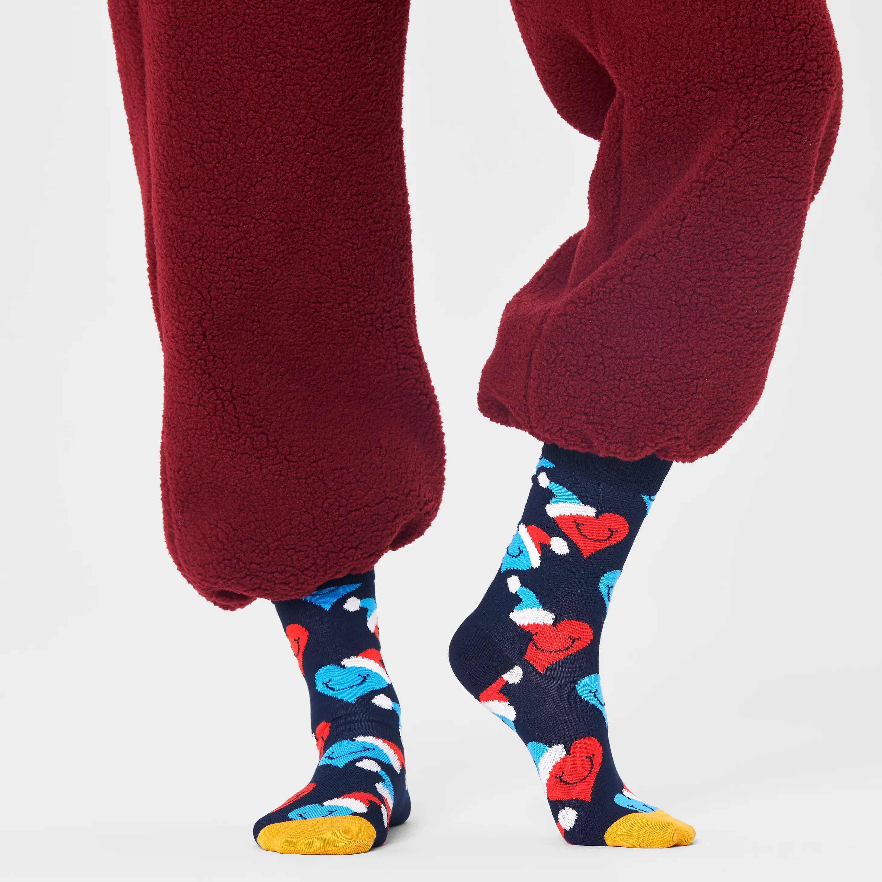 Santa Love Smiley Sock - Happy Socks