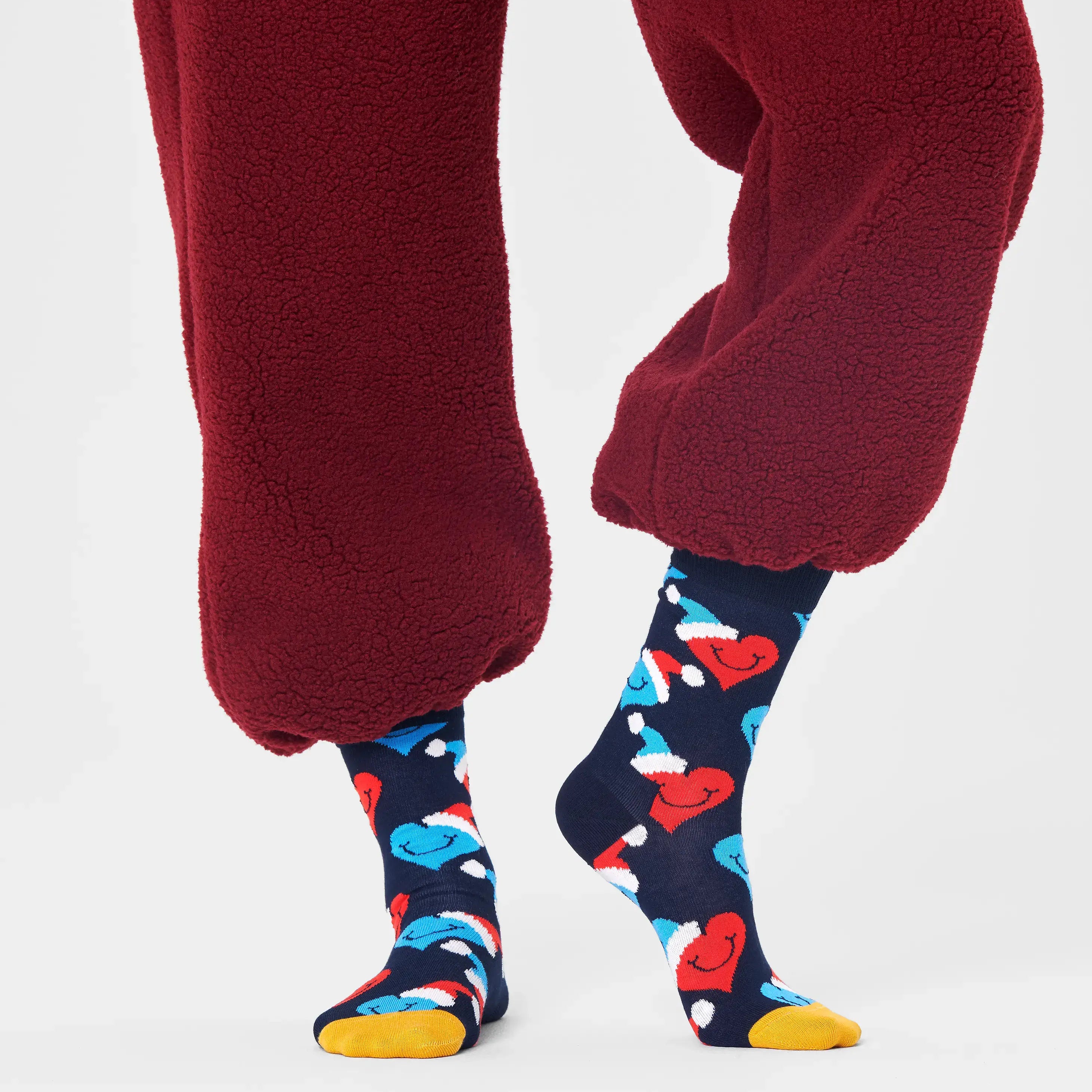 Santa Love Smiley Sock - Happy Socks