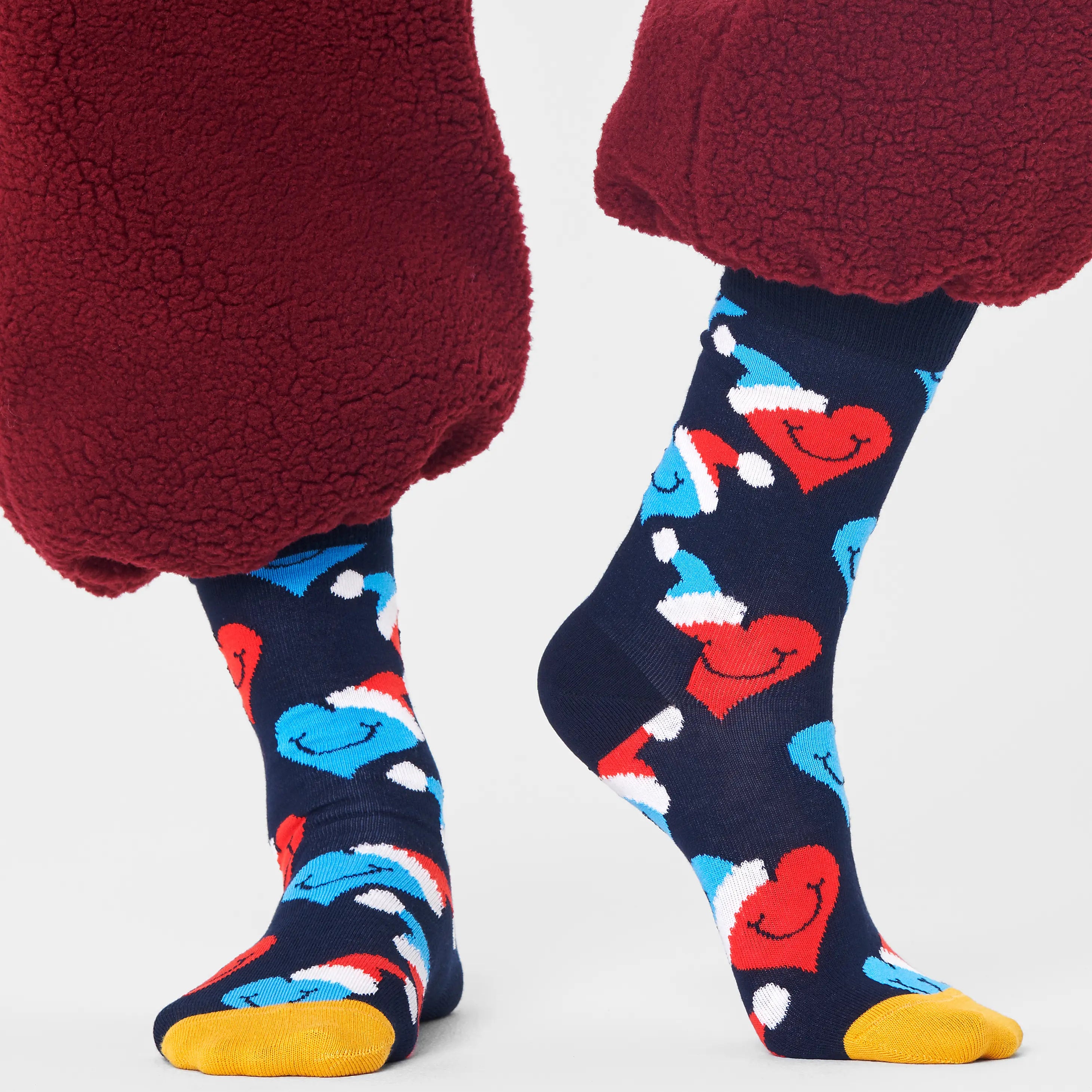 Santa Love Smiley Sock - Happy Socks