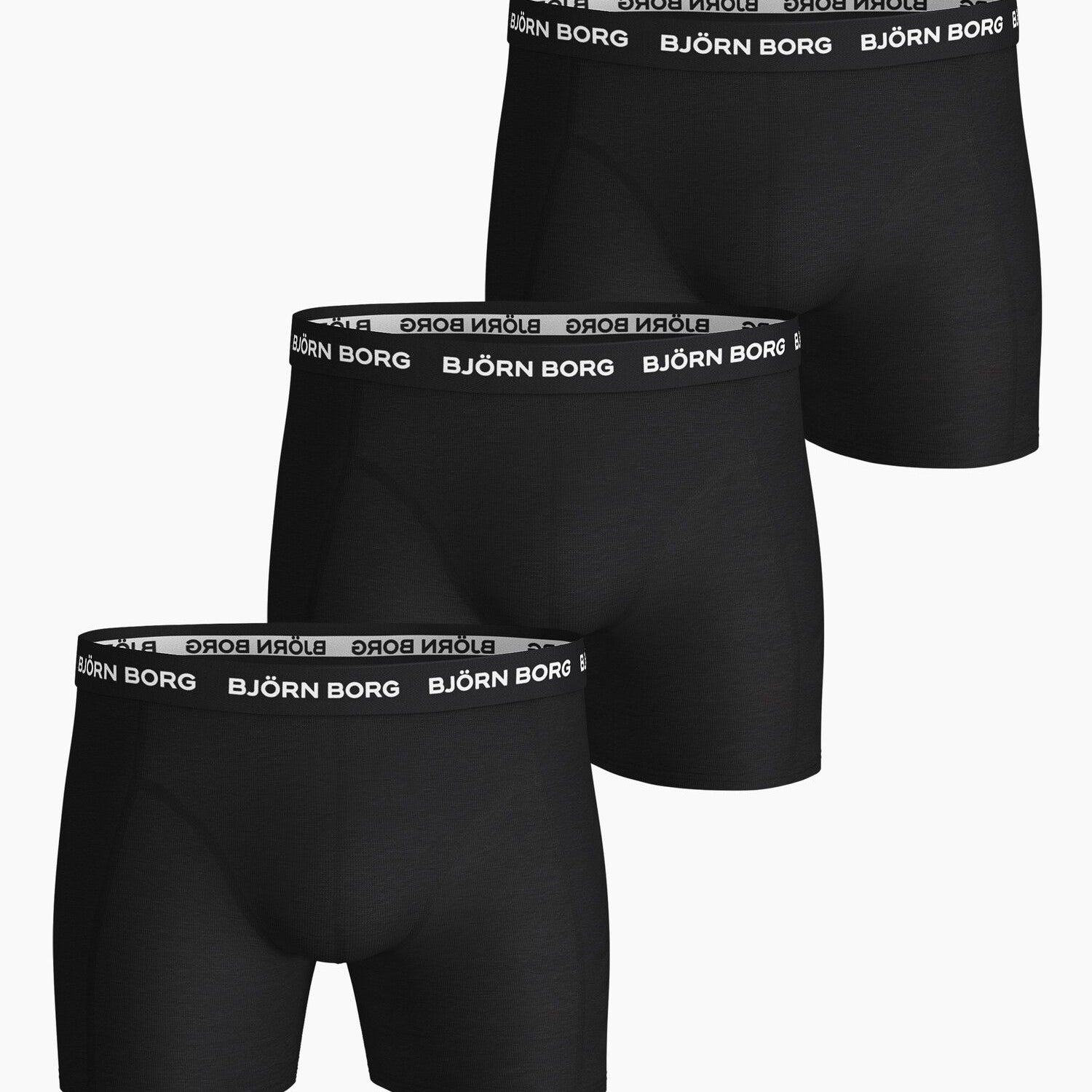 Björn Borg Solid Essential Boxer Shorts : Sammy - Black