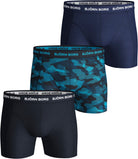 Bjorn Borg Shadeline Essential Boxer Shorts 3-Pack - Total Eclipse