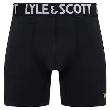 Lyle & Scott 3 Pack Elton Men's Trunks -Black/Grey/Blue