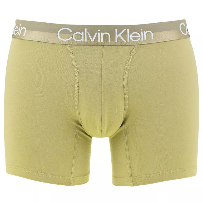 Calvin Klein - 3 Pack Modern Structure Boxer Briefs - Lake/ Pista/ Turquoise
