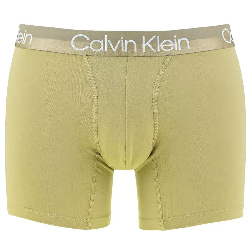 Calvin Klein - 3 Pack Modern Structure Boxer Briefs - Lake/ Pista/ Turquoise
