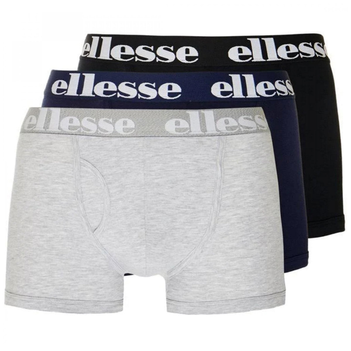 Ellesse Herren Unterhosen 3er Pack - Hali Trunks Boxershorts Im 1er Pack
