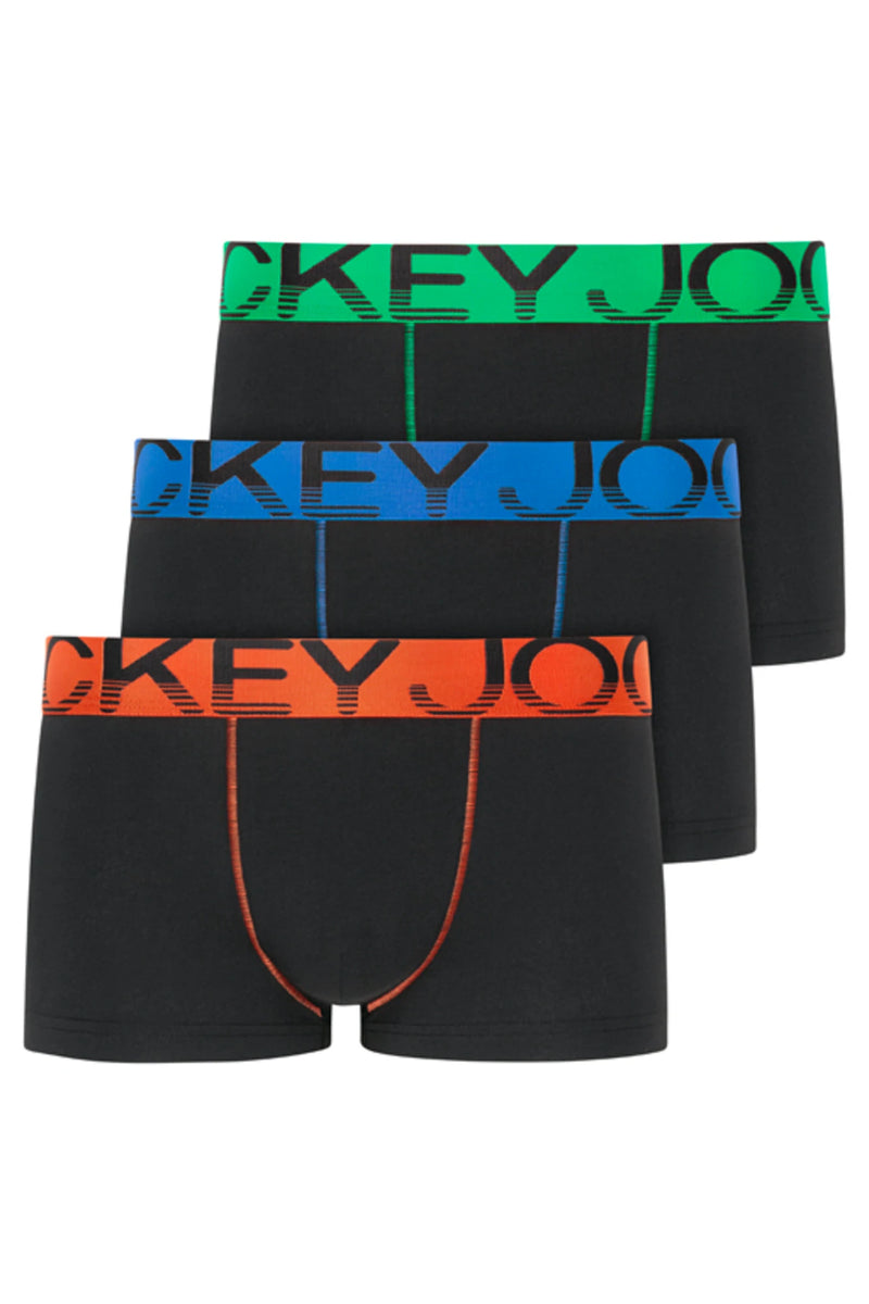 Jockey Summer Pop Colour Cotton Stretch Boxer Short Low Rise Trunks