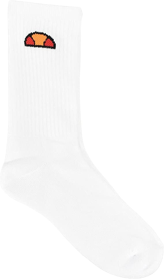 Ellesse Tisbi Crew Socks (3 Pack) - White | Iconic Sports Style