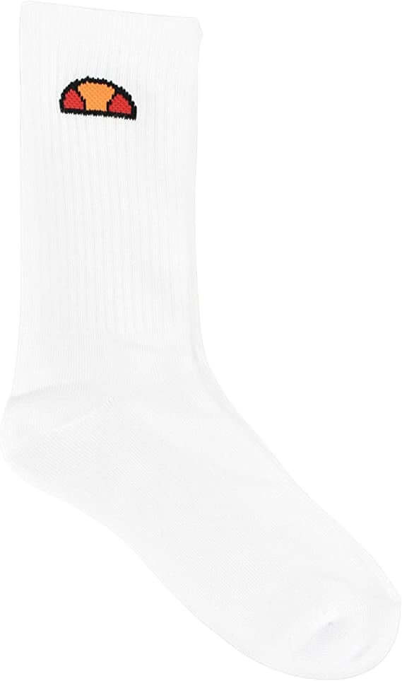 Ellesse Tisbi Crew Socks (3 Pack) - White | Iconic Sports Style