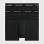 Calvin klein Low rise Boxer 3 Pack Black (White / Port / Porpoise Logos )