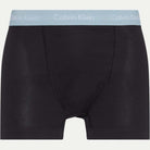 Calvin Klein 3 Pack Cotton Stretch Trunks -Black with Blue/Arona/Sageb Grn WBS