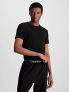 Calvin Klein 2 Pack Lounge T-Shirts Modern Cotton - Black