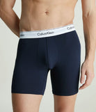 Calvin Klein 3 Pack Modern Cotton Boxer Briefs - Capri Rose / Blue / Arona