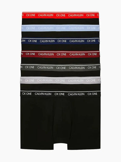 Calvin Klein 7 Pack Trunks - Black - CK One