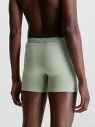 Calvin Klein 3 Pack Modern Structure Boxer Briefs - Galaxy Grey