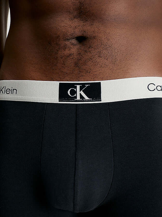 Calvin Klein 7 Pack CK96 Trunks - Black