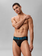 Calvin Klein Intense Power Cotton 3 Pack Briefs – 3YN black multicolour alternate product image