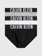 Calvin Klein Underwear 3 Pack Intense Power Briefs - Black/Grey Heather/White