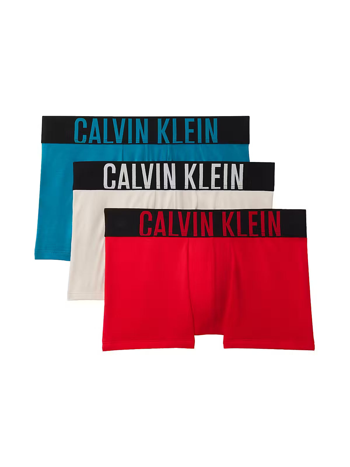 Calvin Klein Intense Power 3 Pack Cotton Stretch Trunks – ICM multipack main image