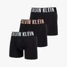 Calvin Klein Underwear 3 Pack Intense Power Cotton Boxer Briefs - Black- Multi