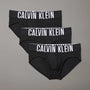 Calvin Klein Underwear 3 Pack Intense Power Microfiber Briefs - Black