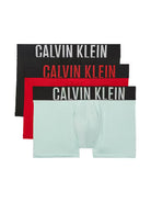 Calvin Klein Intense Power Microfibre Stretch 3 Pack Trunks Black Multi