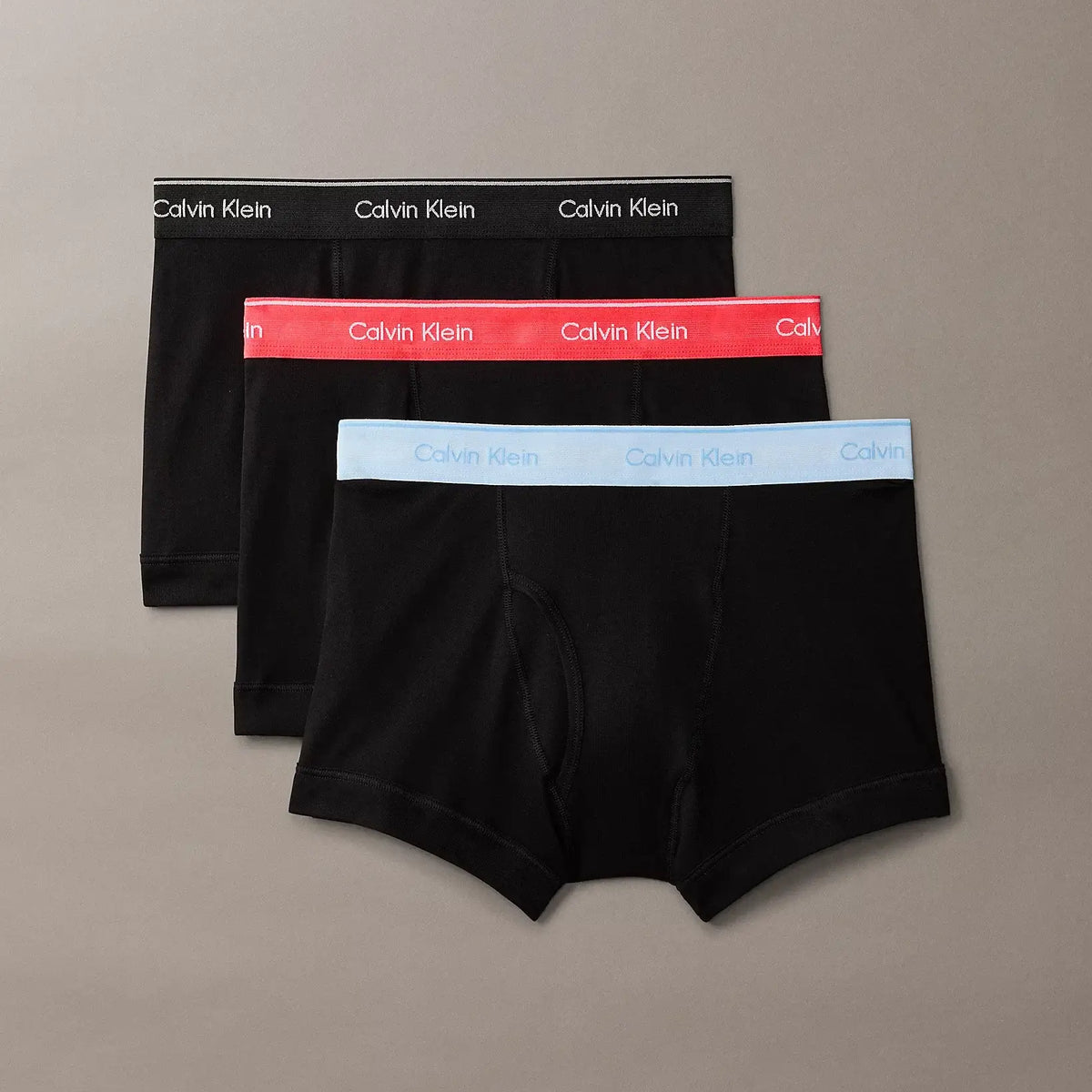 Calvin Klein Cotton Classics Trunks with Fly 3 Pack | Men’s Cotton ...
