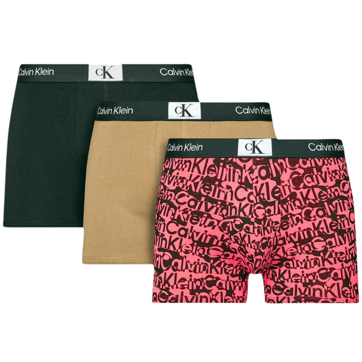 Calvin Klein 3 Pack CK96 Trunks - Mutlicolour
