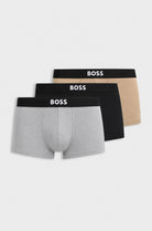BOSS ONE 3 Pack Stretch Cotton Trunks | Men's Underwear