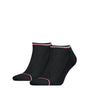 Tommy Hilfiger Iconic Sneaker 2 Pack Socks - Black
