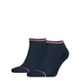 Tommy Hilfiger Iconic Sneaker 2 Pack Socks - Navy