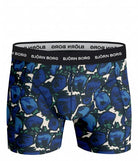 Björn Borg 3 Pack Essential Boxer - Blue/Navy/Print
