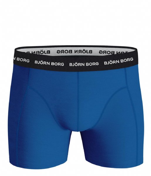 Björn Borg 3 Pack Essential Boxer - Blue/Navy/Print