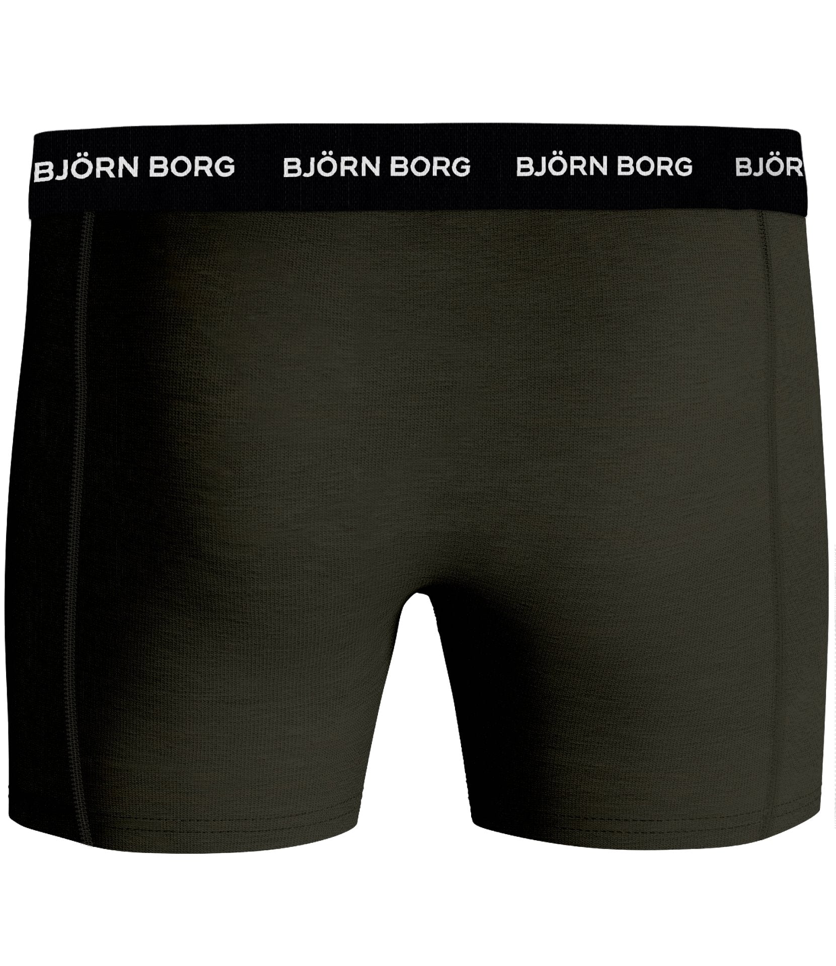 Bjorn Borg Cotton Stretch Boxer 5 pack - Melange/Green/Print/Black