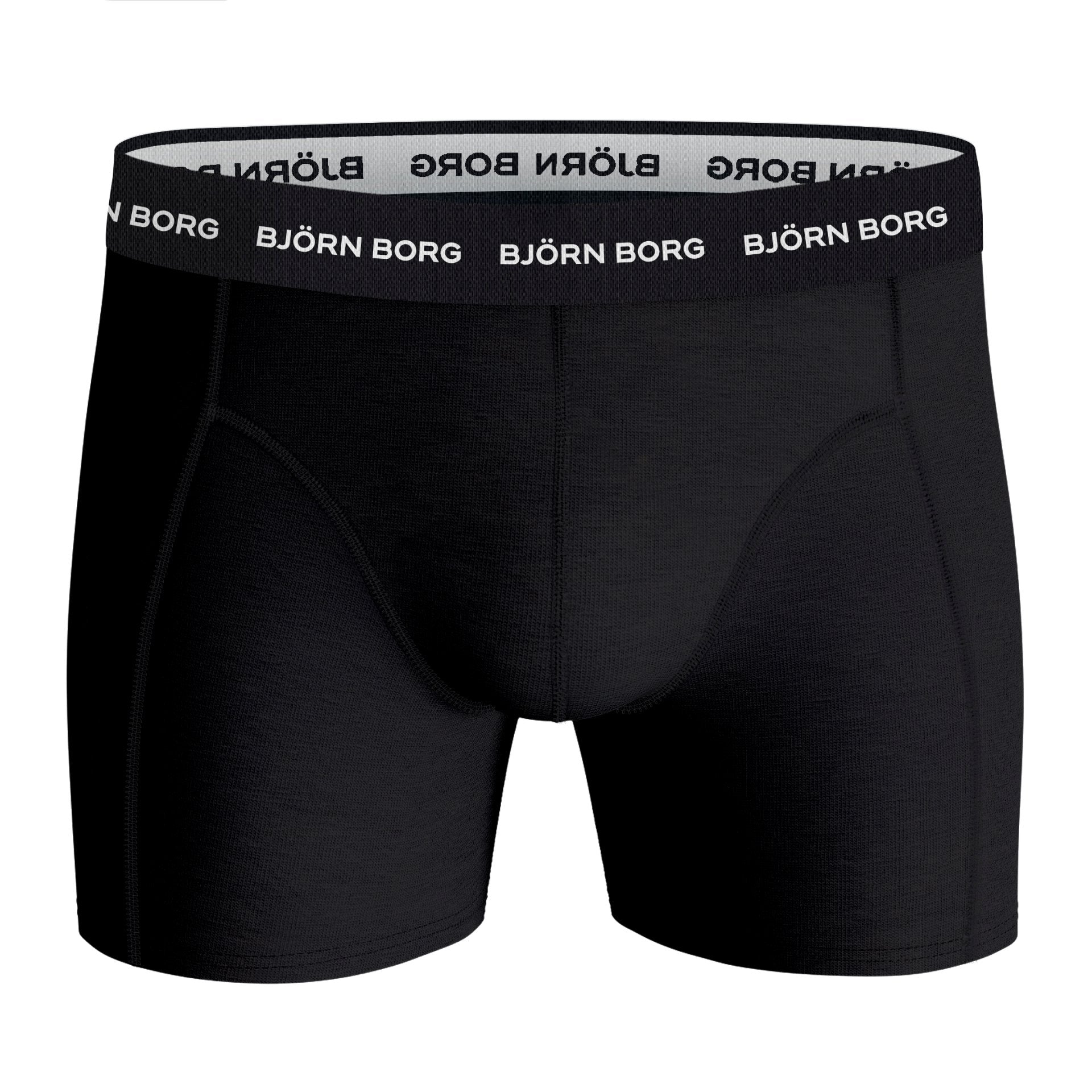 Bjorn Borg Cotton Stretch Boxer 5 pack - Melange/Green/Print/Black