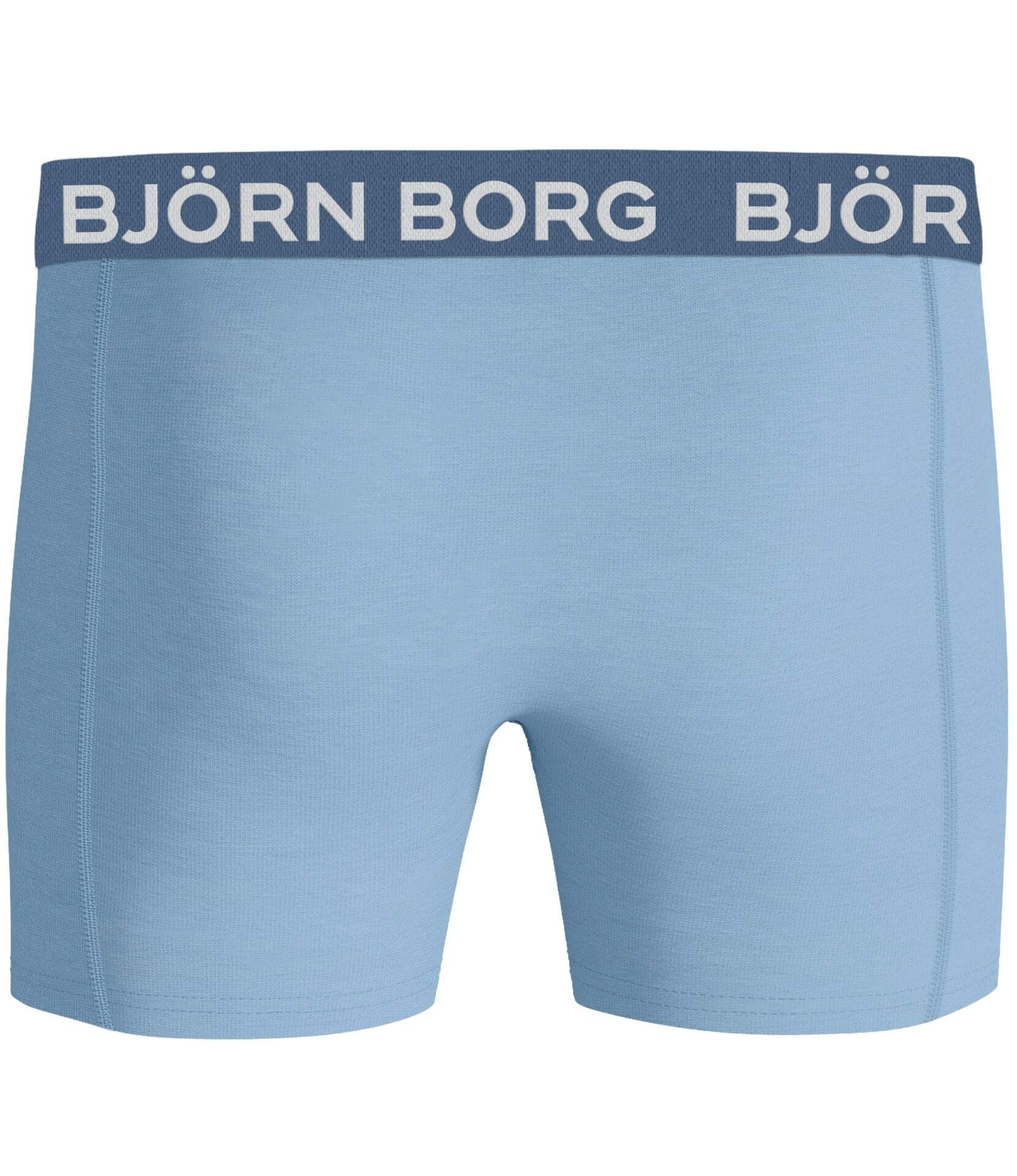 Bjorn Borg Cotton Stretch Boxer 5 pack - Blue/Print/Navy/Orange/Grey