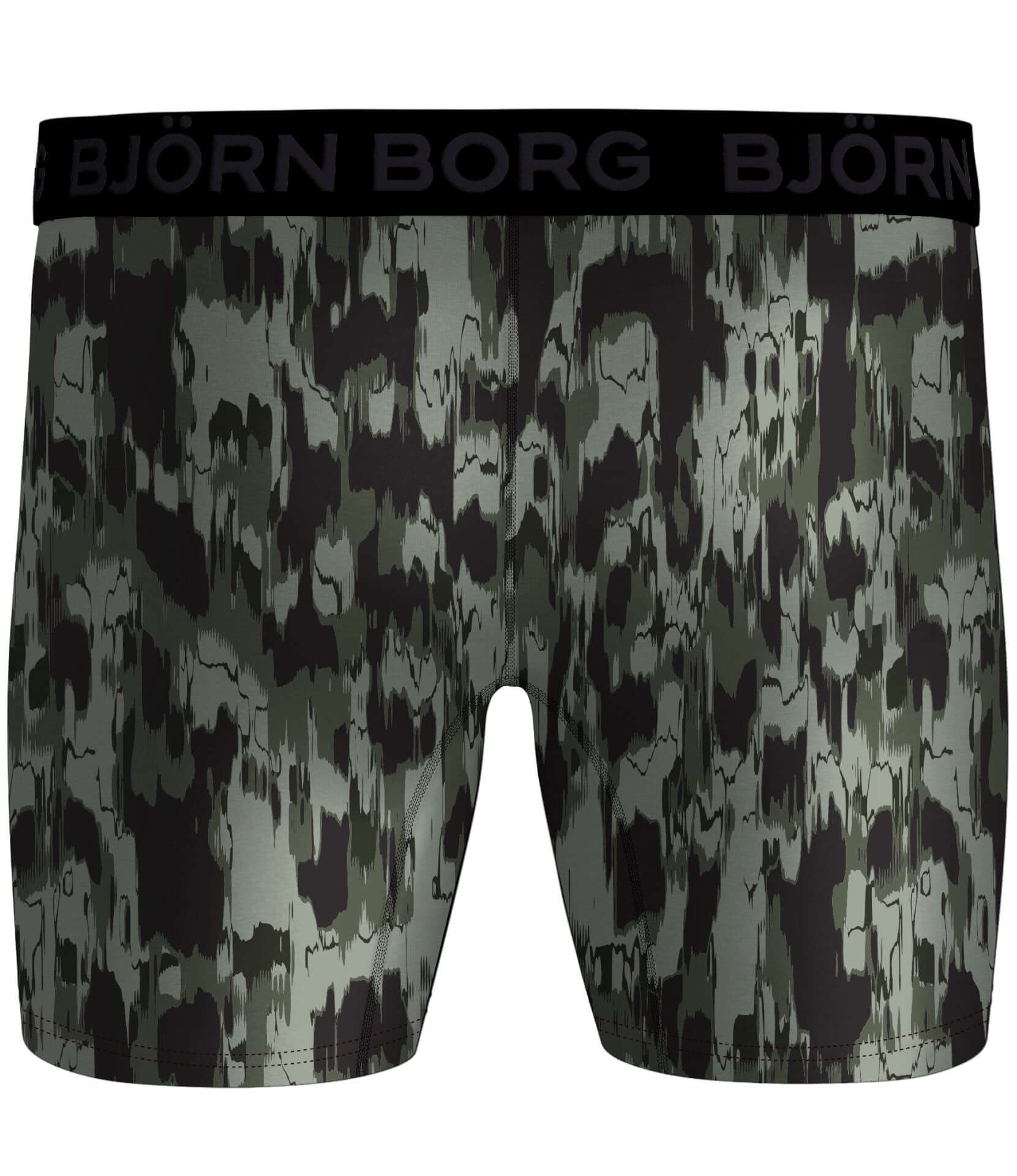 Björn Borg Performance Boxer 3-pack - Black, Print, Grey