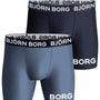 Björn Borg Performance Boxer 2 Pack - Blue / Navy