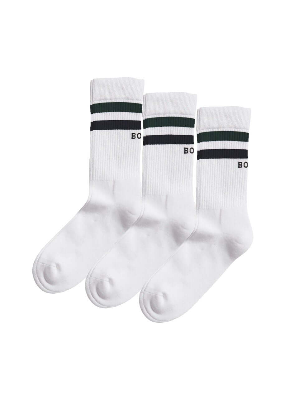 Bjorn Borg Core Crew Socks 3-pack - White