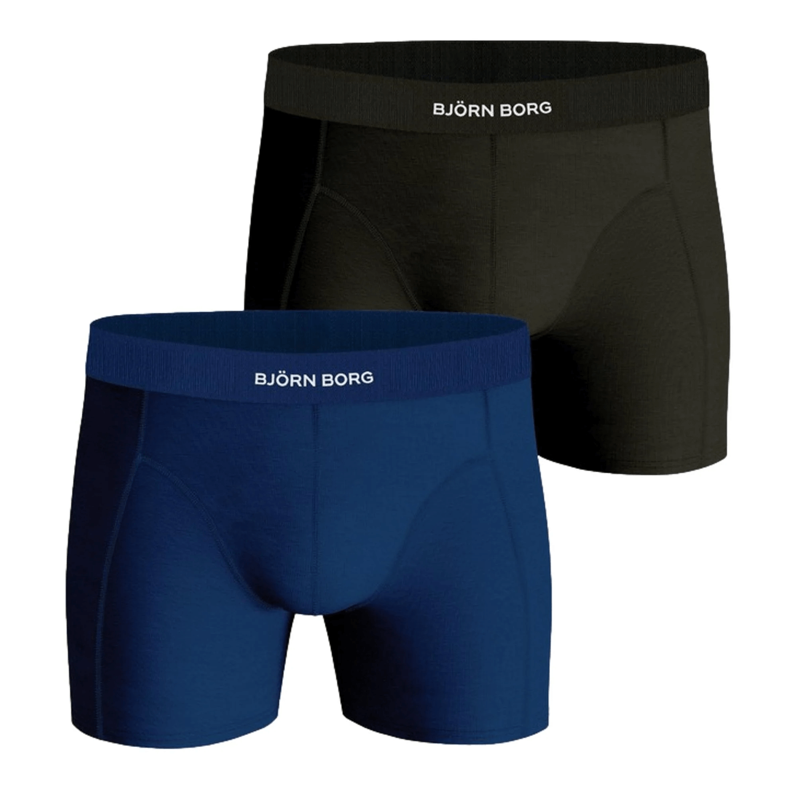 Bjorn Borg Lyocell Boxer Pack Blue/Green Trunks and Boxers
