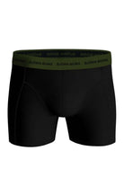 Björn Borg 5 Pack Cotton Stretch Boxers - Olive/Green/Grey/Black Print