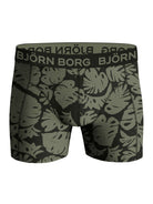 Björn Borg - 5 Pack Cotton Stretch Boxers - Greent/Olive/Black Print